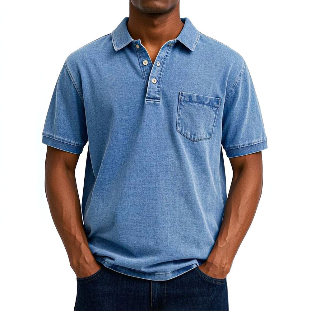 Maxime | Chemise Polo Vintage Décontractée
