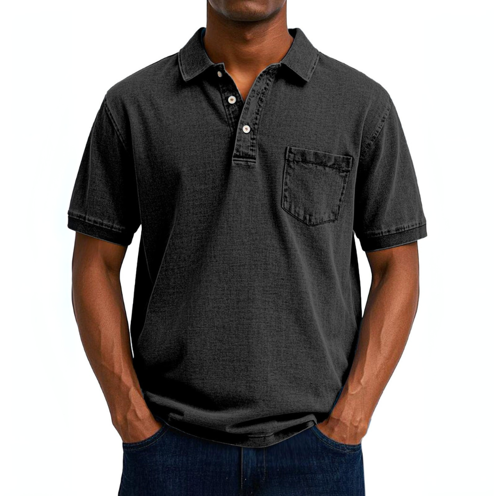 Maxime | Chemise Polo Vintage Décontractée