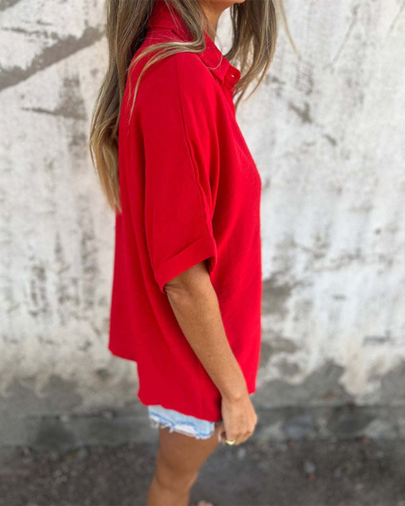 Sirena | Chemise stylée et décontractée – Élégance sans effort