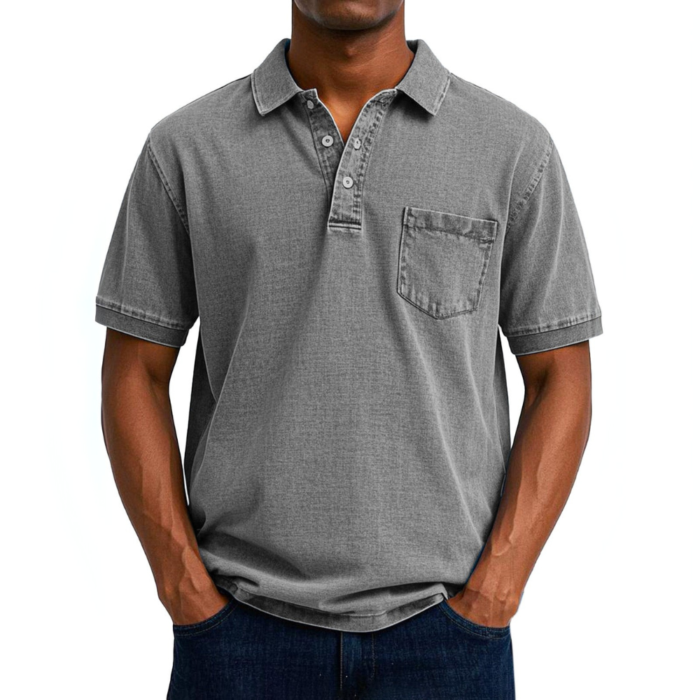 Maxime | Chemise Polo Vintage Décontractée