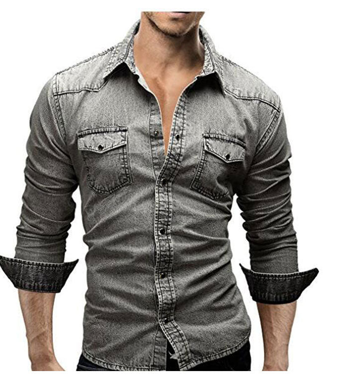 Lex | Chemise en denim moderne