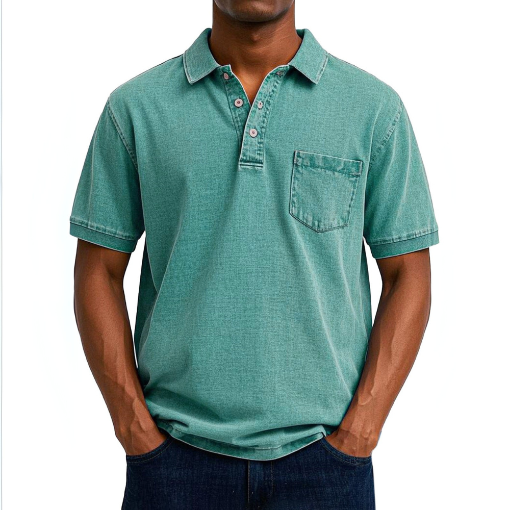 Maxime | Chemise Polo Vintage Décontractée