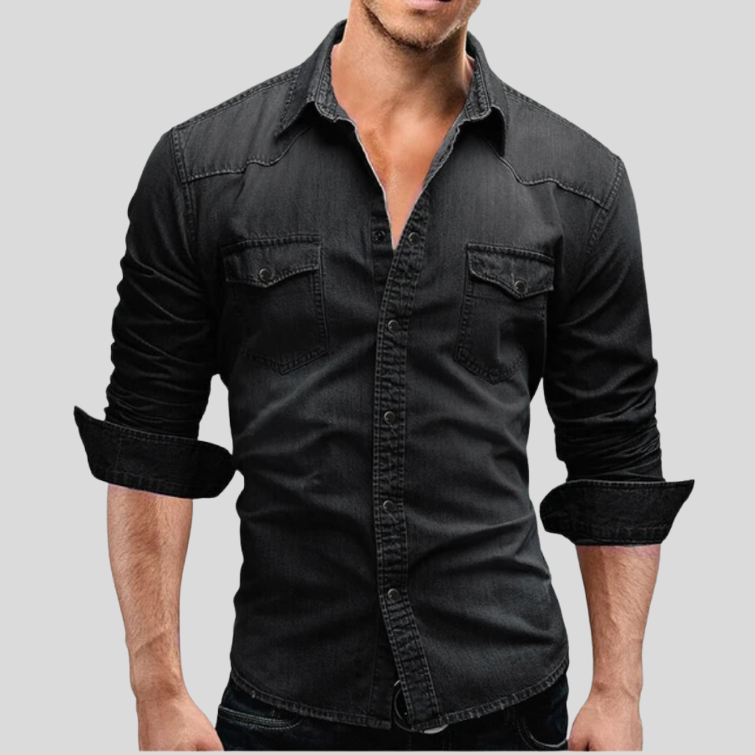 Lex | Chemise en denim moderne