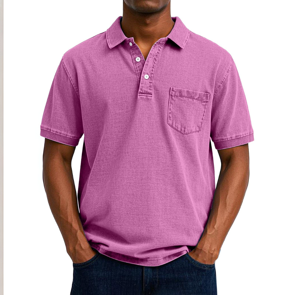 Maxime | Chemise Polo Vintage Décontractée