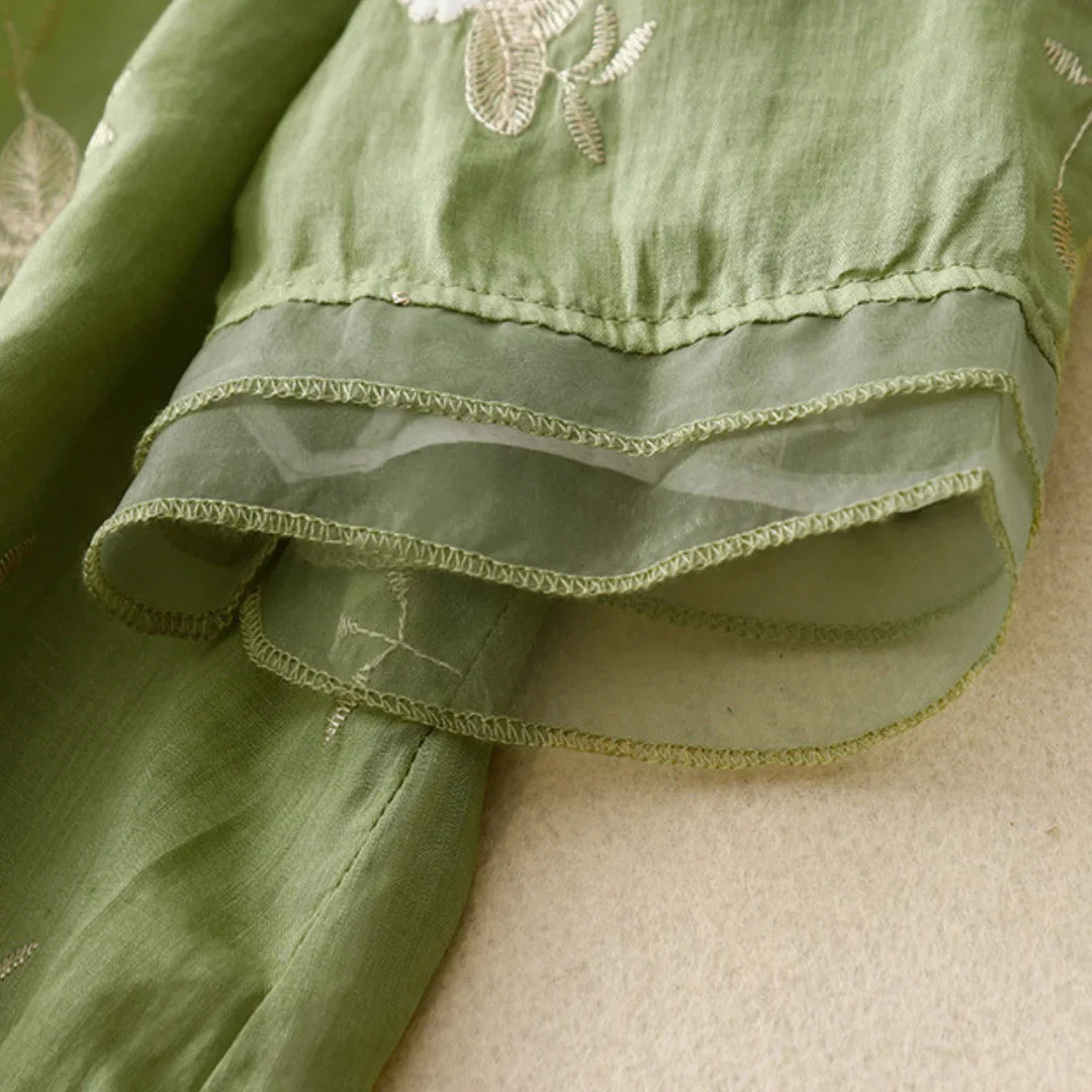 Laurienne | Blouse brodée