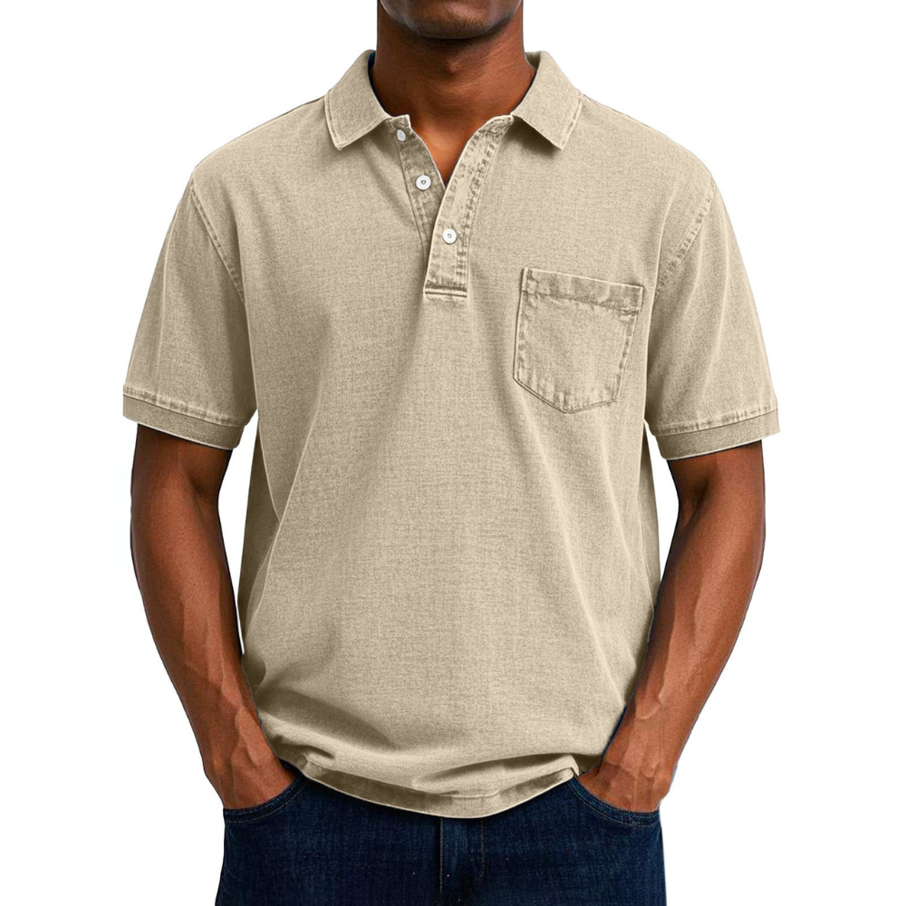 Maxime | Chemise Polo Vintage Décontractée