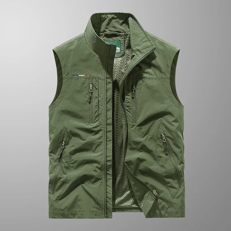 Casper | Gilet cargo respirant à multiples poches