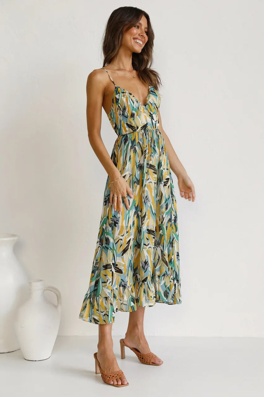 Serene | Robe imprimée
