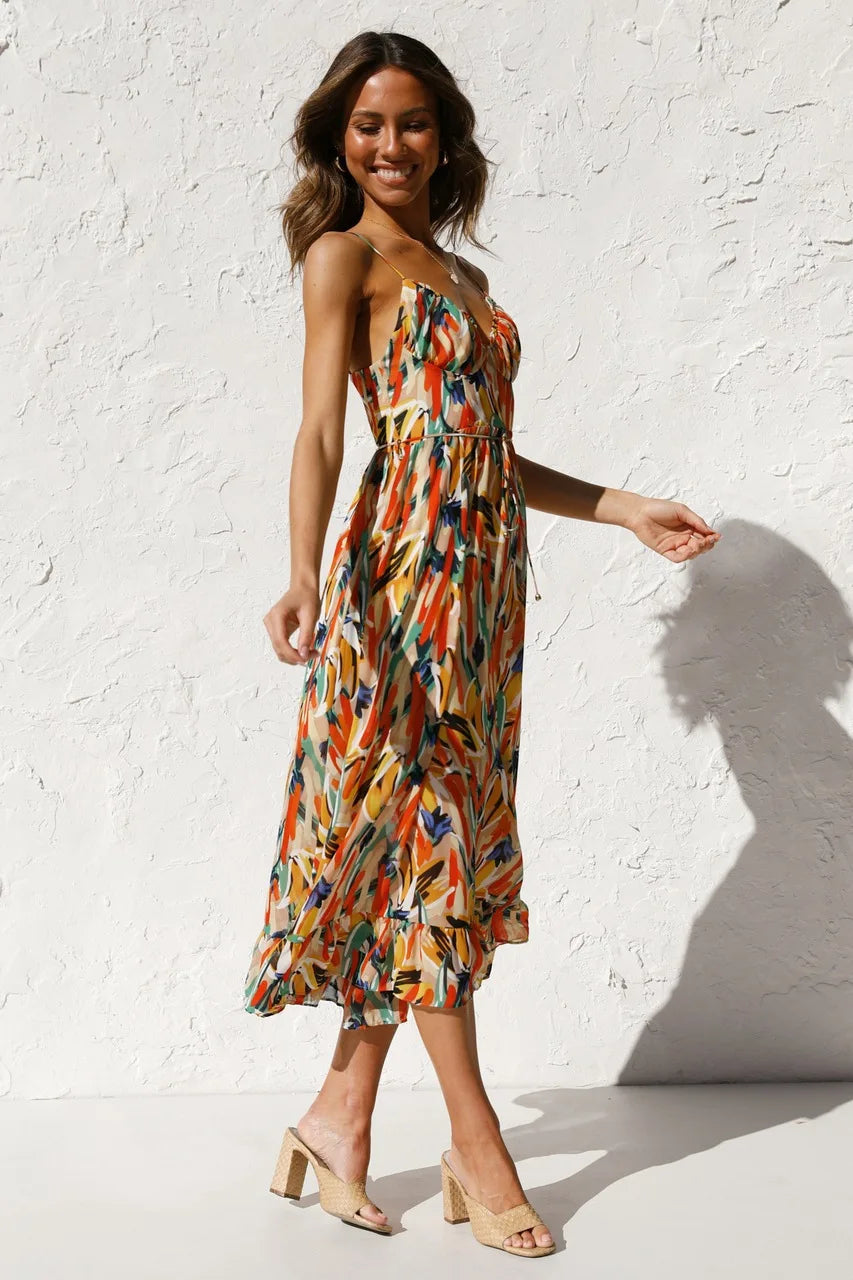 Serene | Robe imprimée