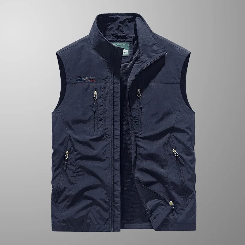 Casper | Gilet cargo respirant à multiples poches