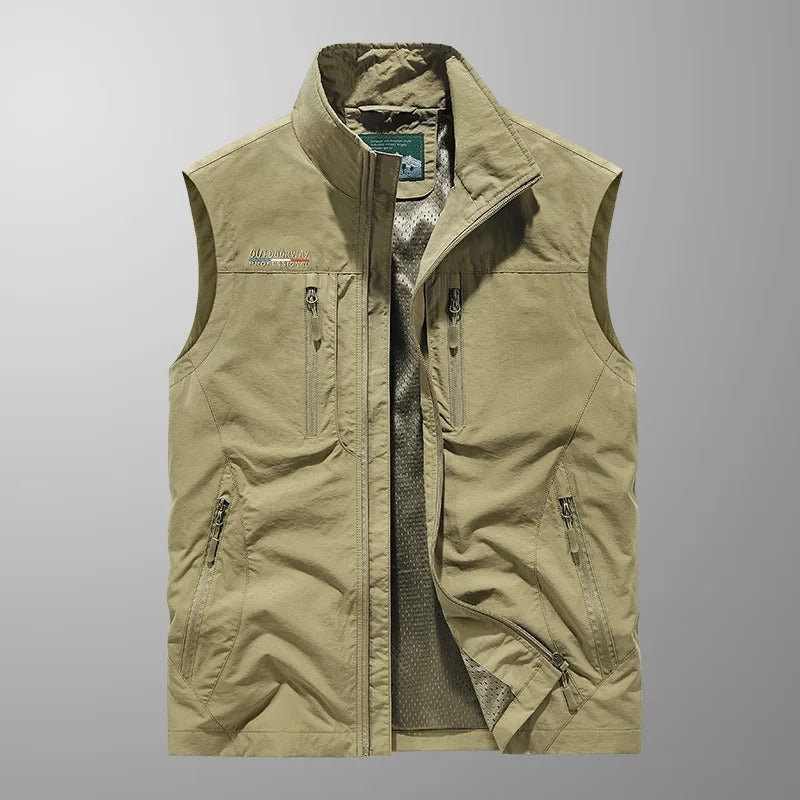 Casper | Gilet cargo respirant à multiples poches
