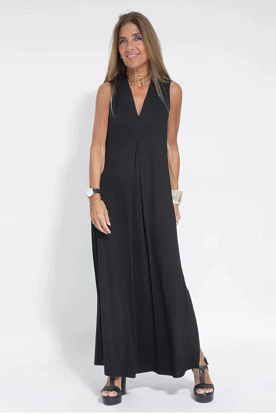 Elise | robe longue élégante avec cardigan assorti offert