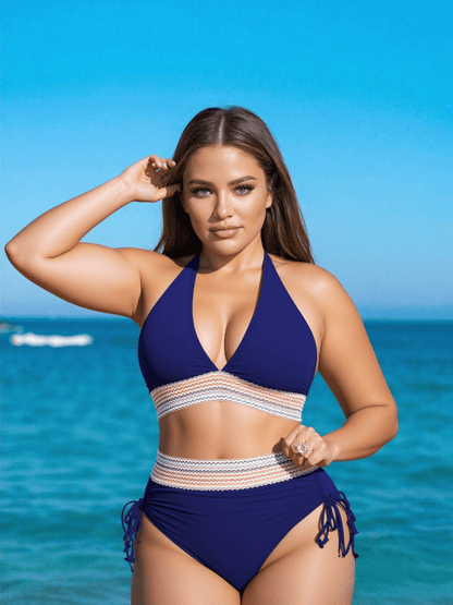 Julia | Bikini élégant taille haute gainant
