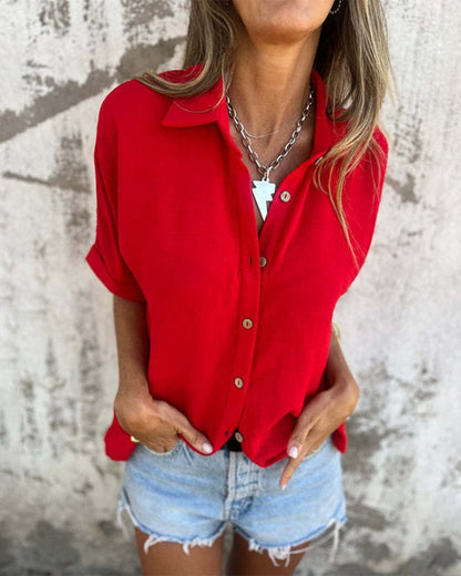 Sirena | Chemise stylée et décontractée – Élégance sans effort