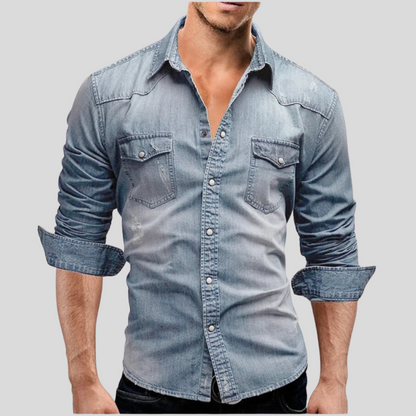 Lex | Chemise en denim moderne