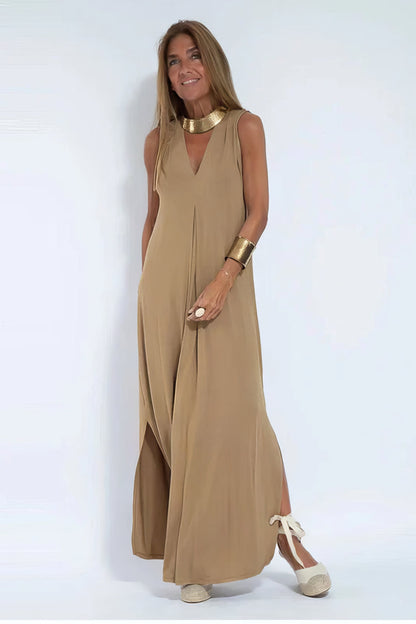 Elise | robe longue élégante avec cardigan assorti offert